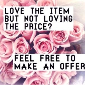 💕 REASONABLE OFFERS ONLY 💕